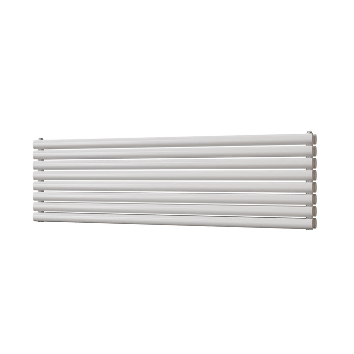 Omeara Axis - White Horizontal Radiator H464mm x W1600mm Double Panel