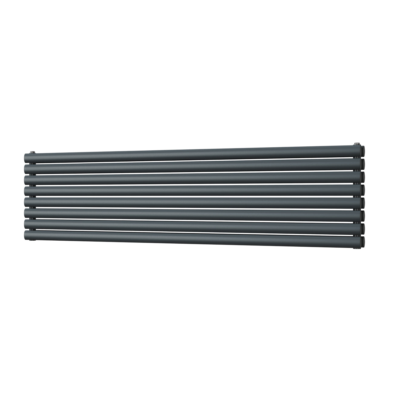 Omeara Axis - Anthracite Horizontal Radiator H464mm x W1800mm Double Panel
