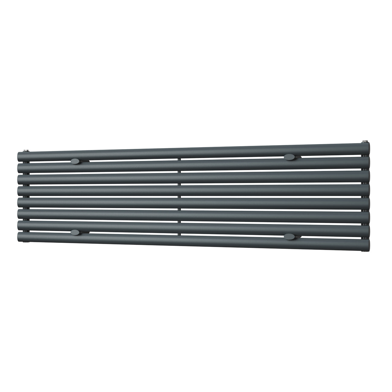 Omeara Axis - Anthracite Horizontal Radiator H464mm x W1800mm Single Panel