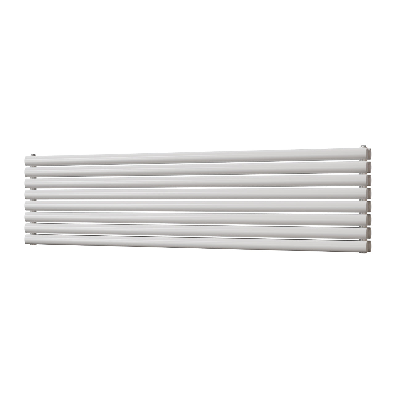 Omeara Axis - White Horizontal Radiator H464mm x W1800mm Double Panel