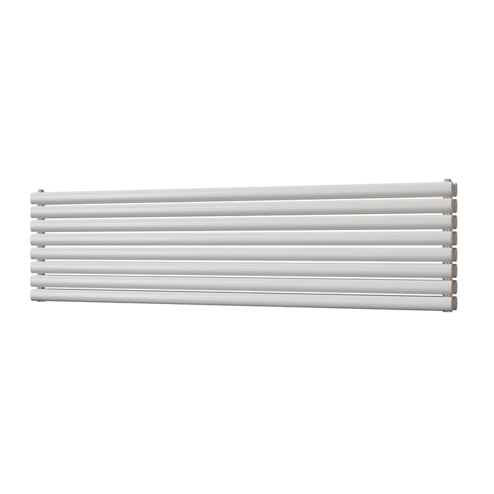 Omeara Axis - White Horizontal Radiator H464mm x W1800mm Double Panel
