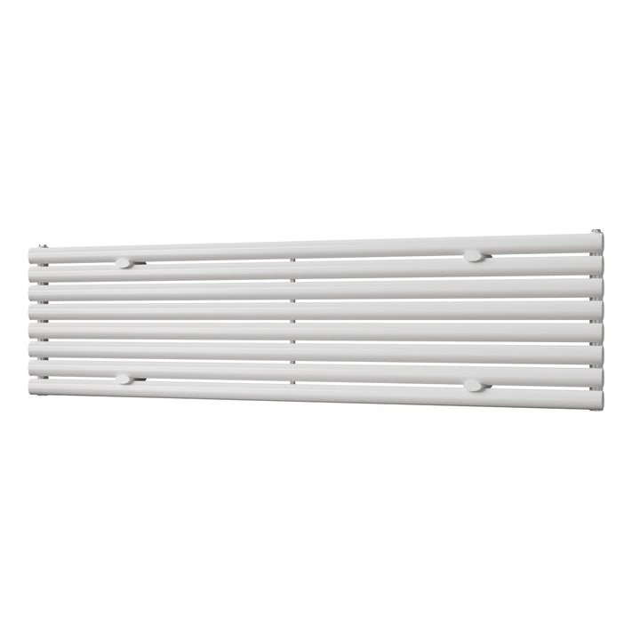 Omeara Axis - White Horizontal Radiator H464mm x W1800mm Single Panel