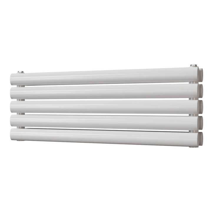 Omeara Axis - White Horizontal Radiator H290mm x W800mm Double Panel
