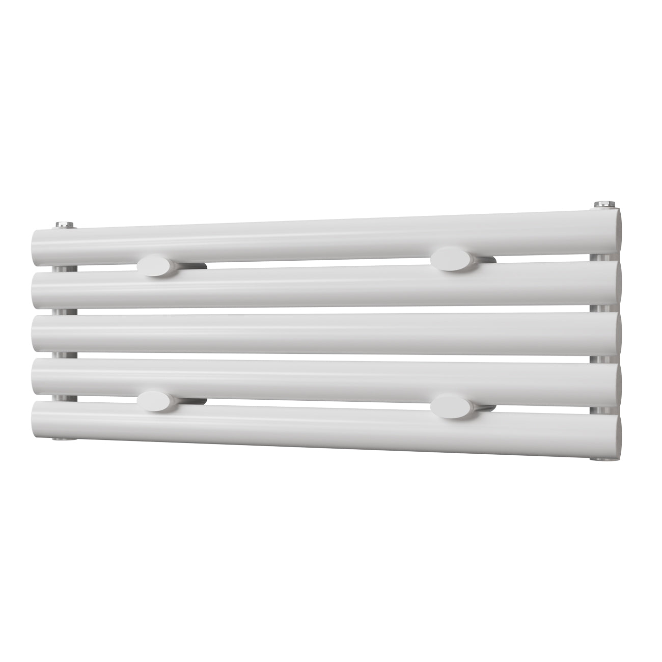 Omeara Axis - White Horizontal Radiator H290mm x W800mm Single Panel