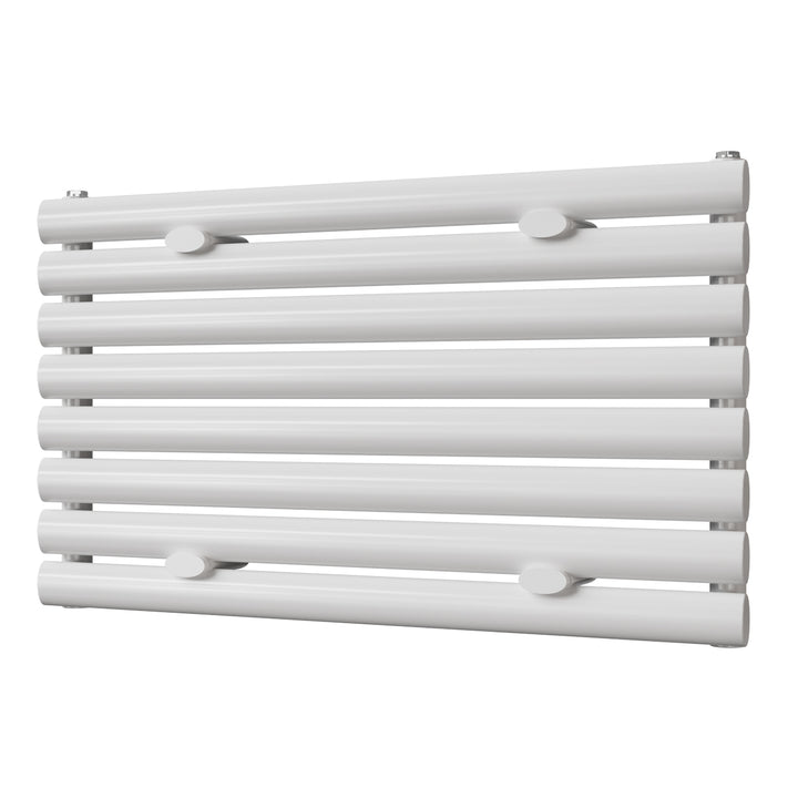 Omeara Axis - White Horizontal Radiator H464mm x W800mm Single Panel