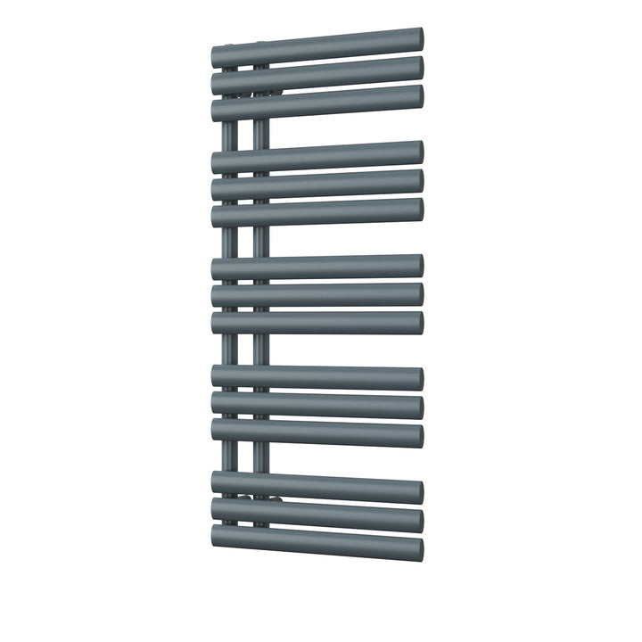 Percival - Anthracite Towel Radiator - H1120mm x W500mm