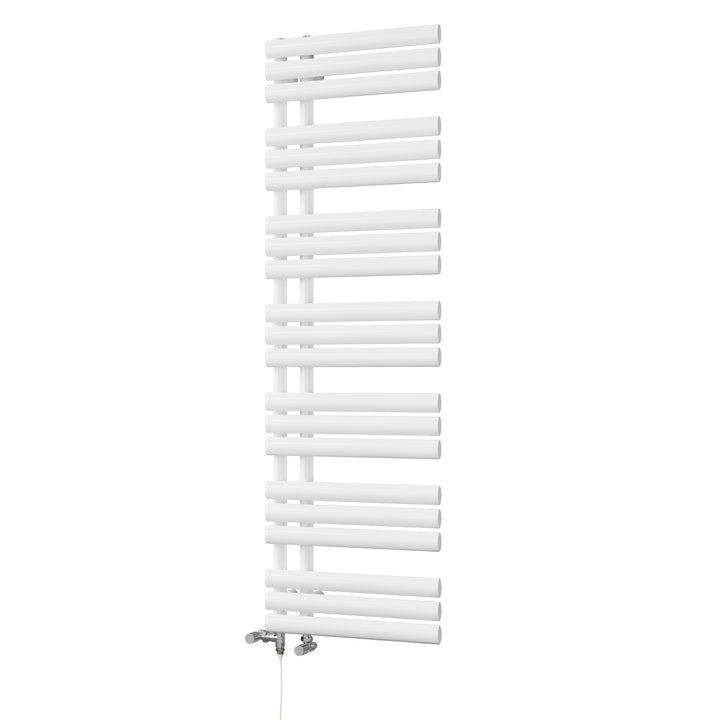 Percival - White Dual Fuel Towel Rail H1592mm x W500mm Standard