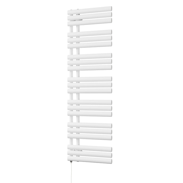 Percival - White Electric Towel Rail H1592mm x W500mm 600w Standard