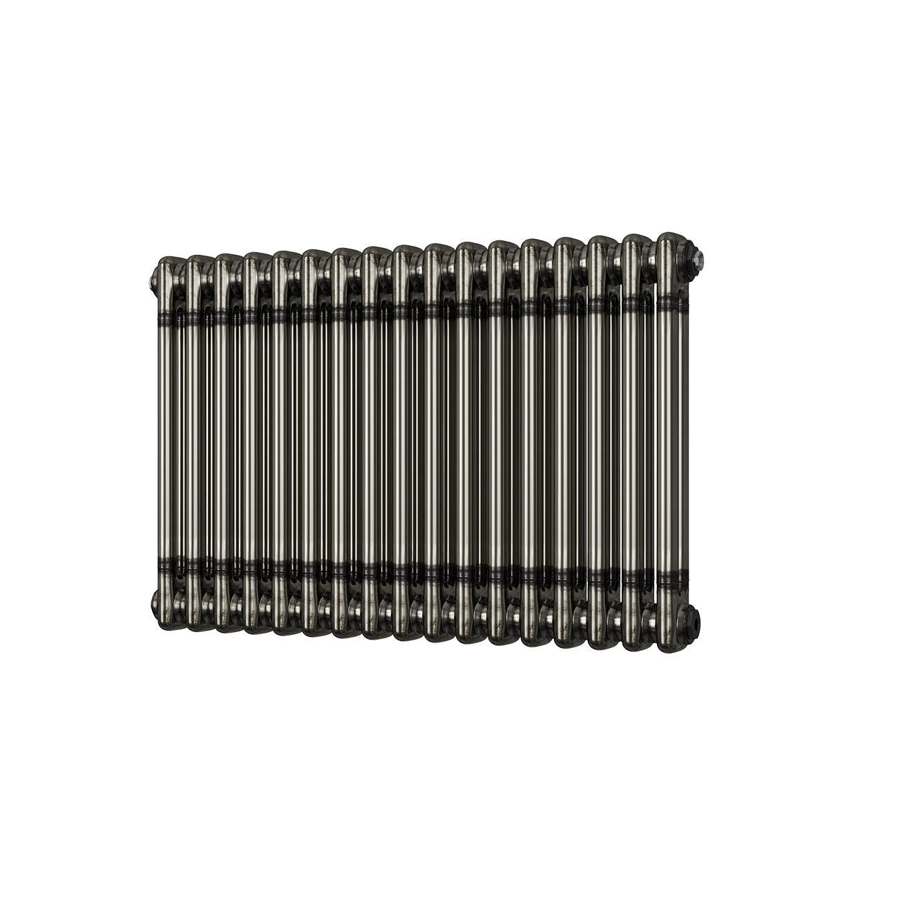 Alpha - Raw Metal Column Radiator H500mm x W768mm 2 Column