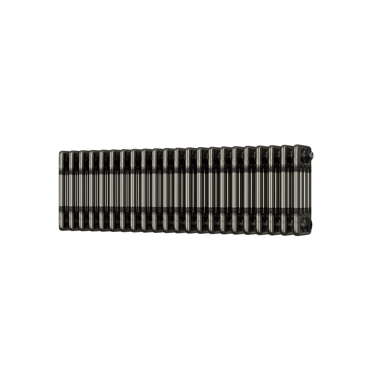 Alpha - Raw Metal Column Radiator H300mm x W988mm 4 Column