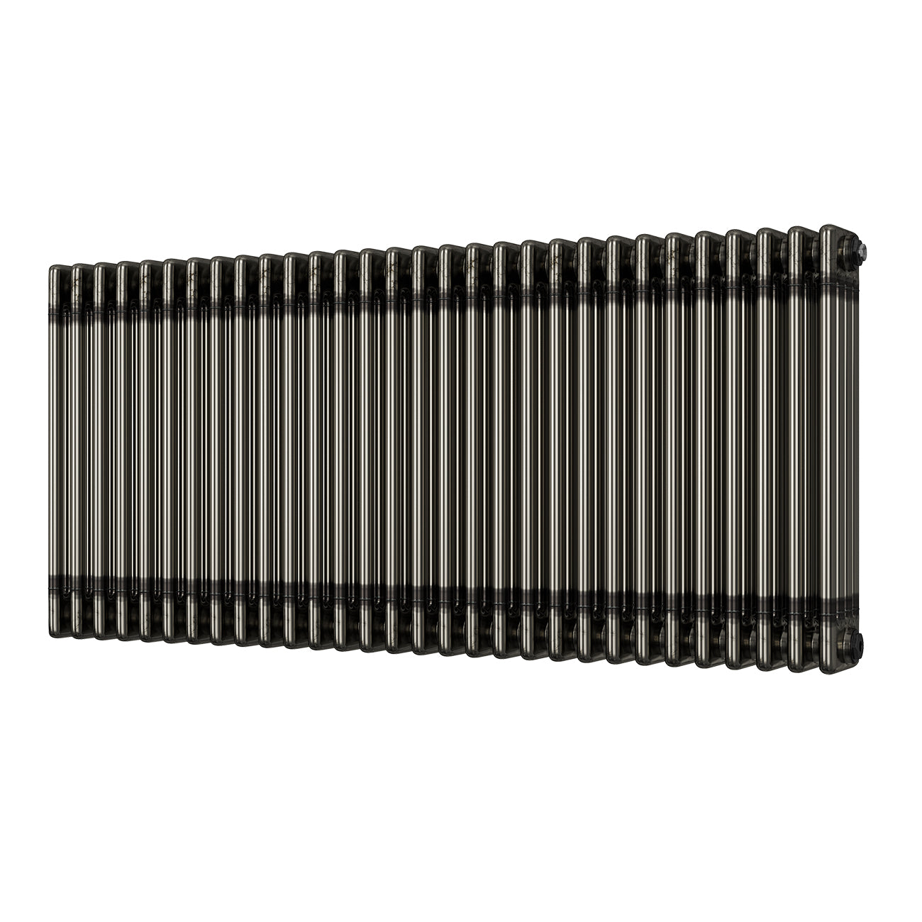 Alpha - Raw Metal Column Radiator H600mm x W1340mm 4 Column - Feet Included