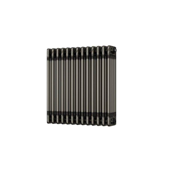Alpha - Raw Metal Column Radiator H600mm x W592mm 4 Column - Feet Included
