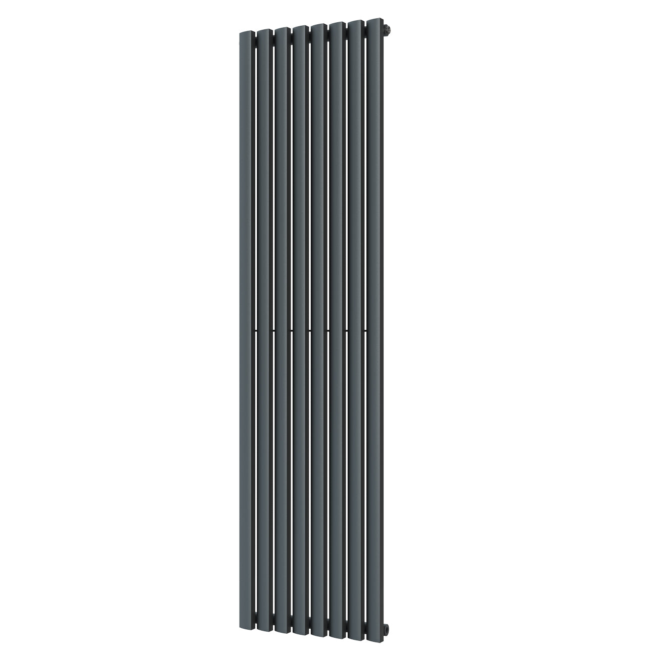 Scalloway - Anthracite Vertical Radiator H1800mm x W475mm Single Panel