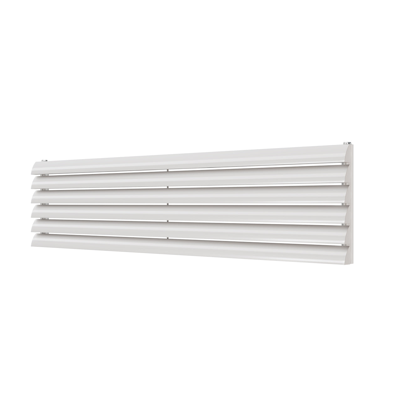 Scalloway - White Horizontal Radiator H355mm x W1600mm Single Panel