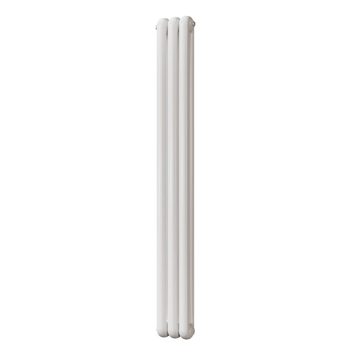 Sherwood - White Vertical Round Top Column Radiator H1800mm x W229mm 2 Column