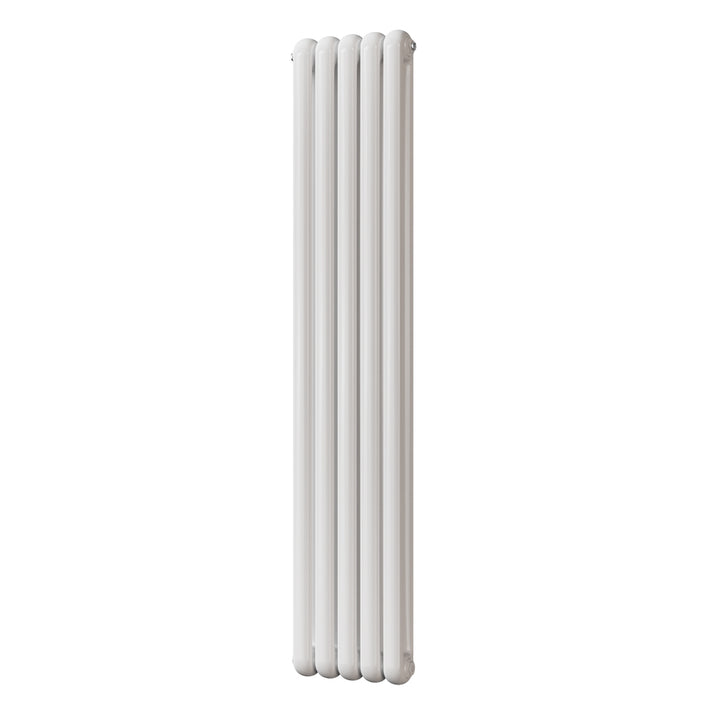 Sherwood - White Vertical Round Top Column Radiator H1800mm x W368mm 2 Column