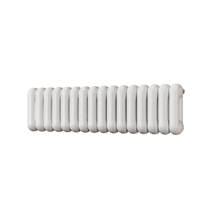 Sherwood - White Round Top Column Radiator H300mm x W1132mm 2 Column