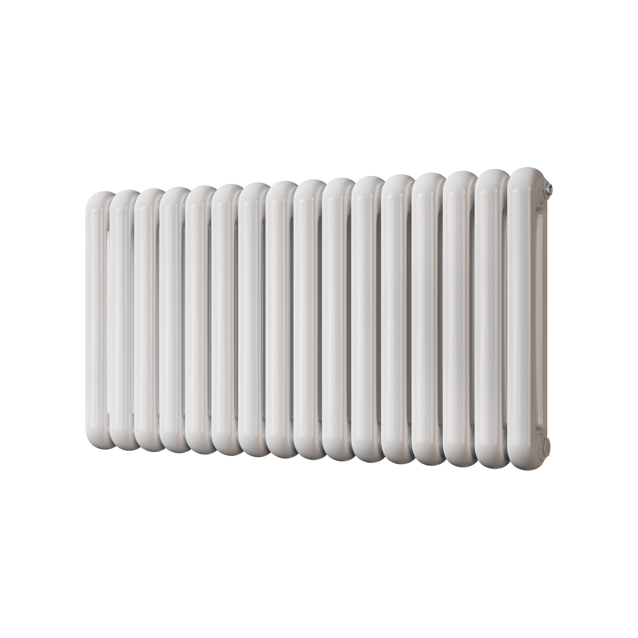 Sherwood - White Round Top Column Radiator H600mm x W1132mm 2 Column