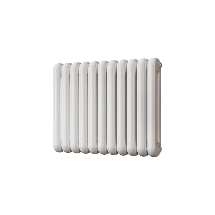 Sherwood - White Round Top Column Radiator H600mm x W785mm 2 Column