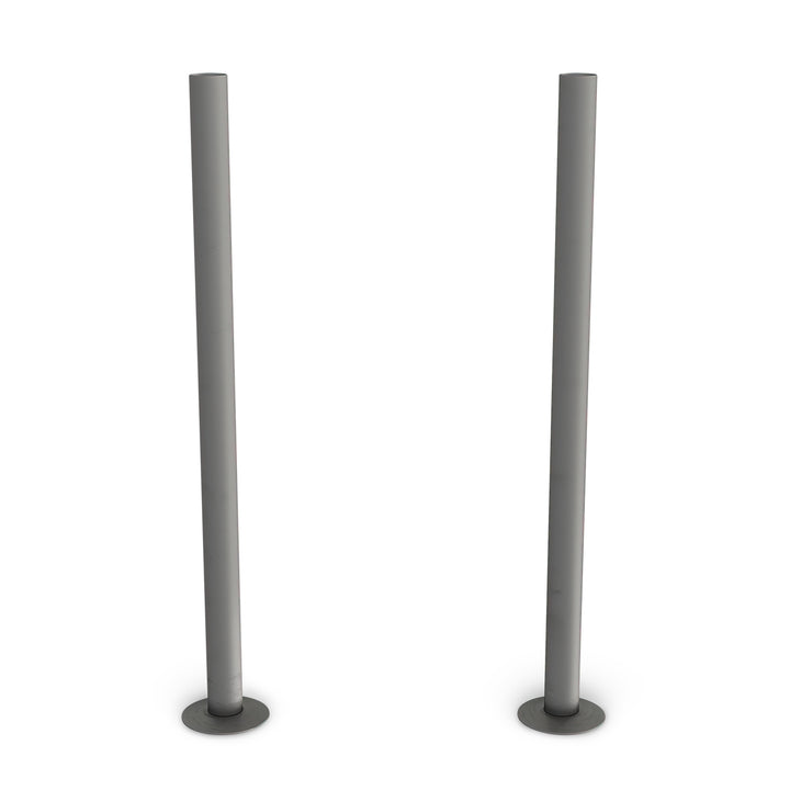 Talus - Natural Pewter Matte Pipe Covers 300mm