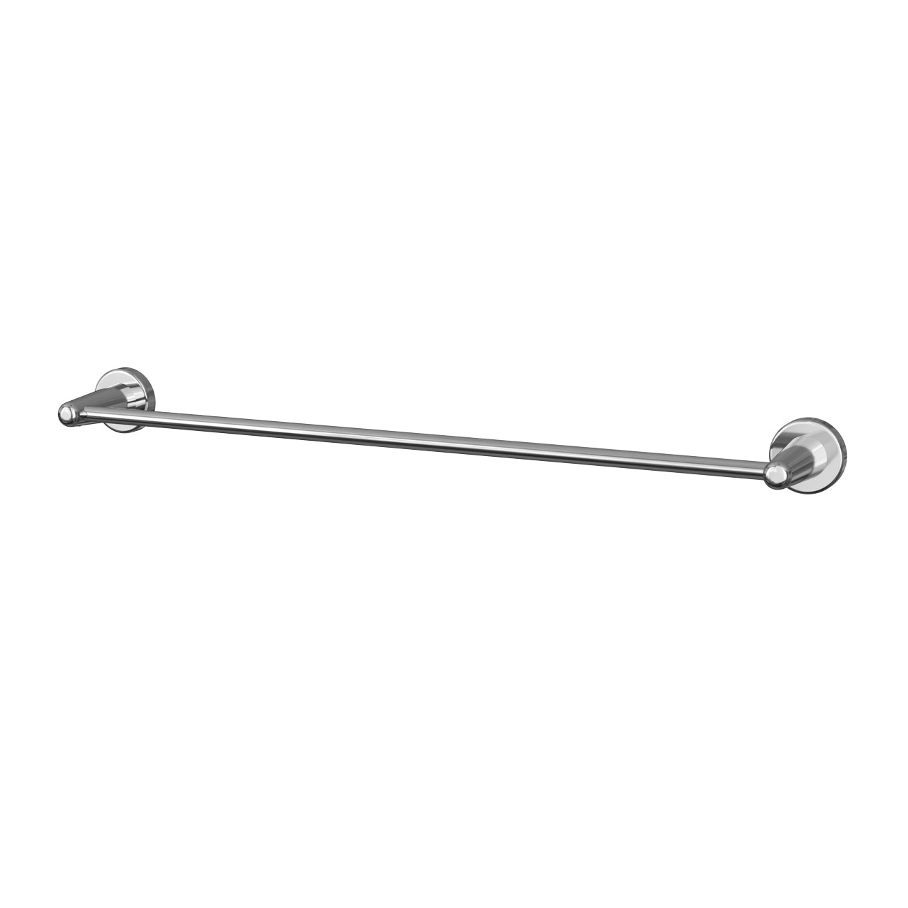 Talus - Round Magnetic Towel Bar 600mm - Polished Chrome