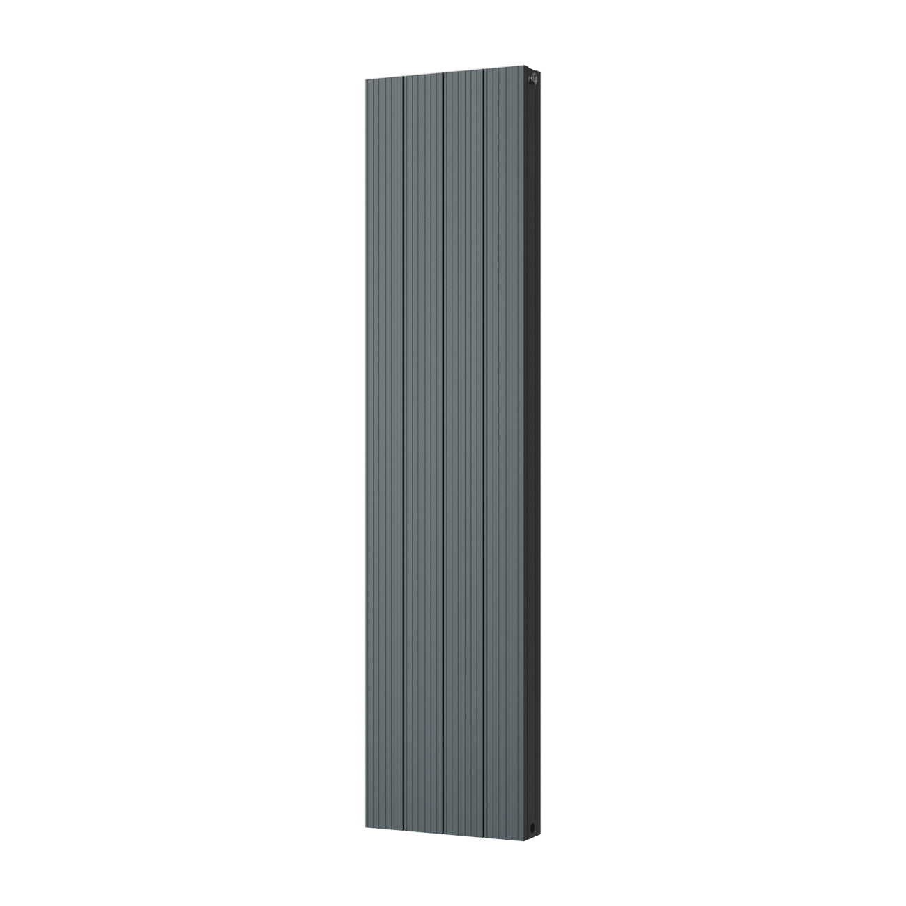Thetford - Anthracite Vertical Radiator Double Panel H1600mm x W372mm Grooved