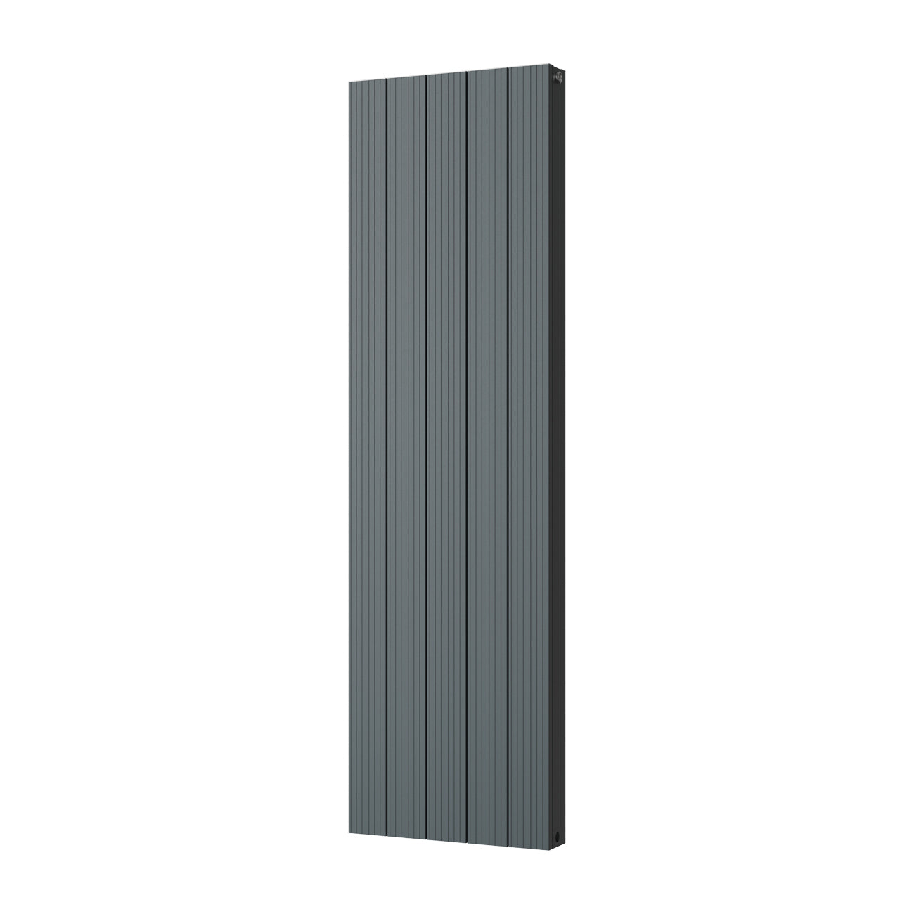 Thetford - Anthracite Vertical Radiator Double Panel H1600mm x W466mm Grooved