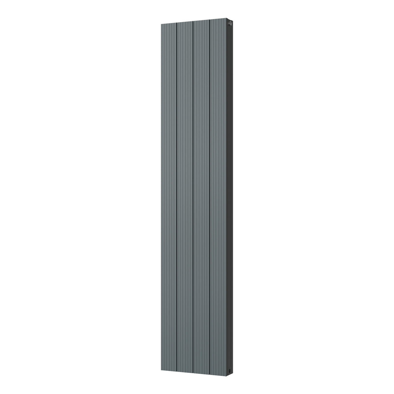 Thetford - Anthracite Vertical Radiator Double Panel H1800mm x W372mm Grooved