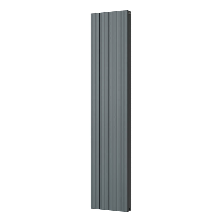 Thetford - Anthracite Vertical Radiator Double Panel H1800mm x W372mm Grooved