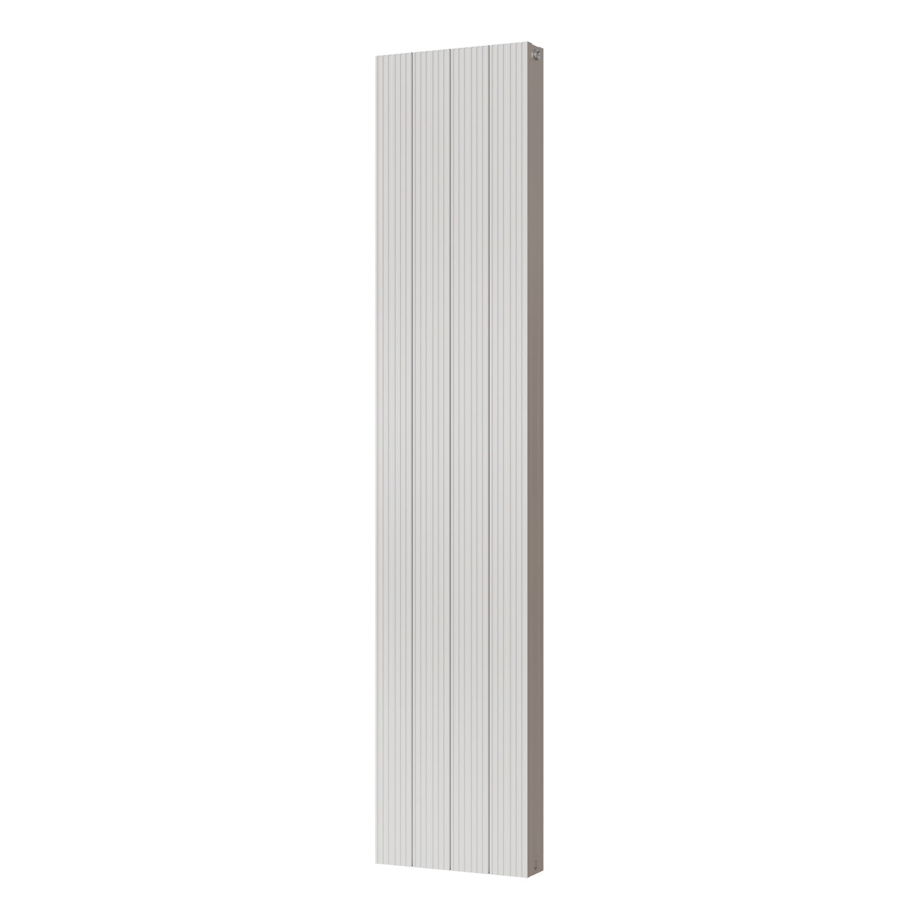Thetford - White Vertical Radiator Double Panel H1800mm x W372mm Grooved