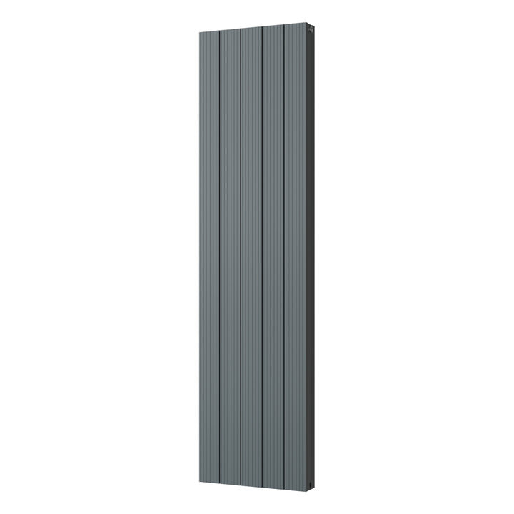 Thetford - Anthracite Vertical Radiator Double Panel H1800mm x W466mm Grooved