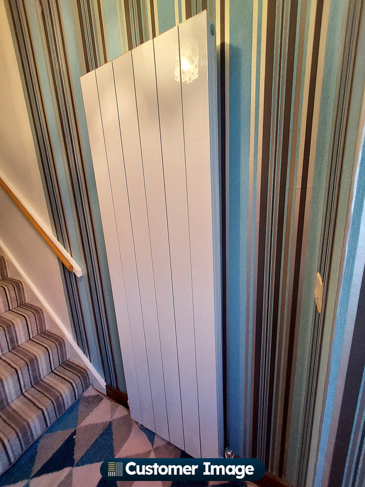 Thetford - White Vertical Radiator Double Panel H1800mm x W560mm Smooth