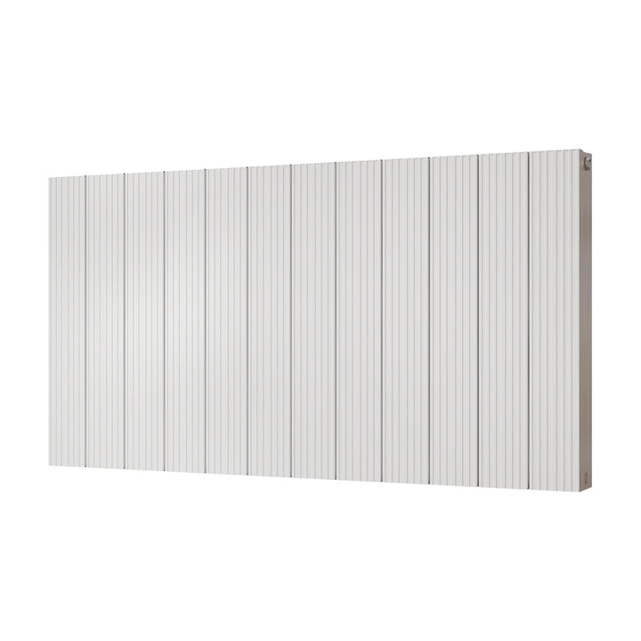 Thetford - White Horizontal Radiator Double Panel H600mm x W1124mm Grooved