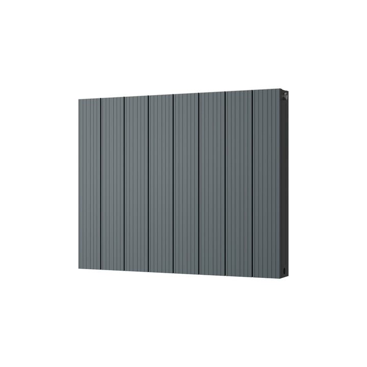 Thetford - Anthracite Horizontal Radiator Double Panel H600mm x W748mm Grooved