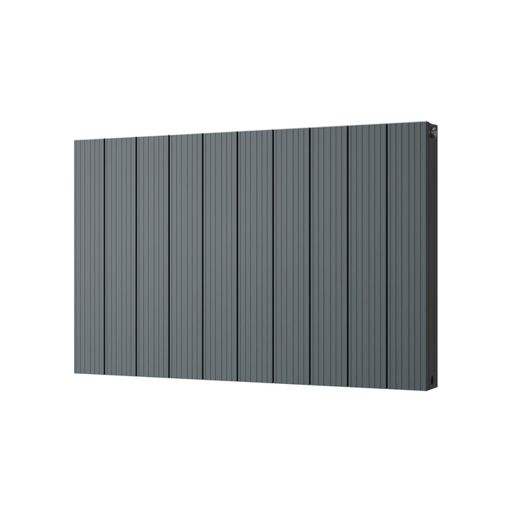 Thetford - Anthracite Horizontal Radiator Double Panel H600mm x W936mm Grooved