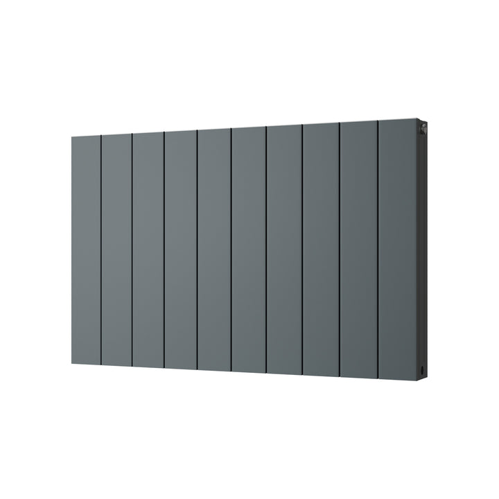Thetford - Anthracite Horizontal Radiator Double Panel H600mm x W936mm Smooth