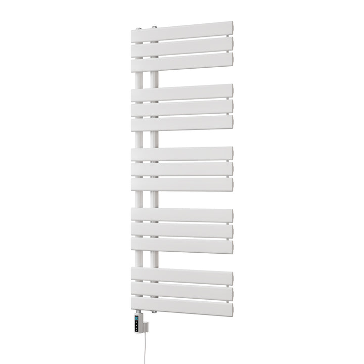 Tristan - White Electric Towel Rail H1292mm x W500mm 600w Thermostatic WIFI