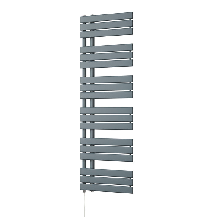 Tristan - Anthracite Electric Towel Rail H1564mm x W500mm 700w Standard