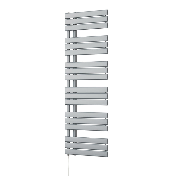 Tristan - Silver Electric Towel Rail H1564mm x W500mm 600w Standard
