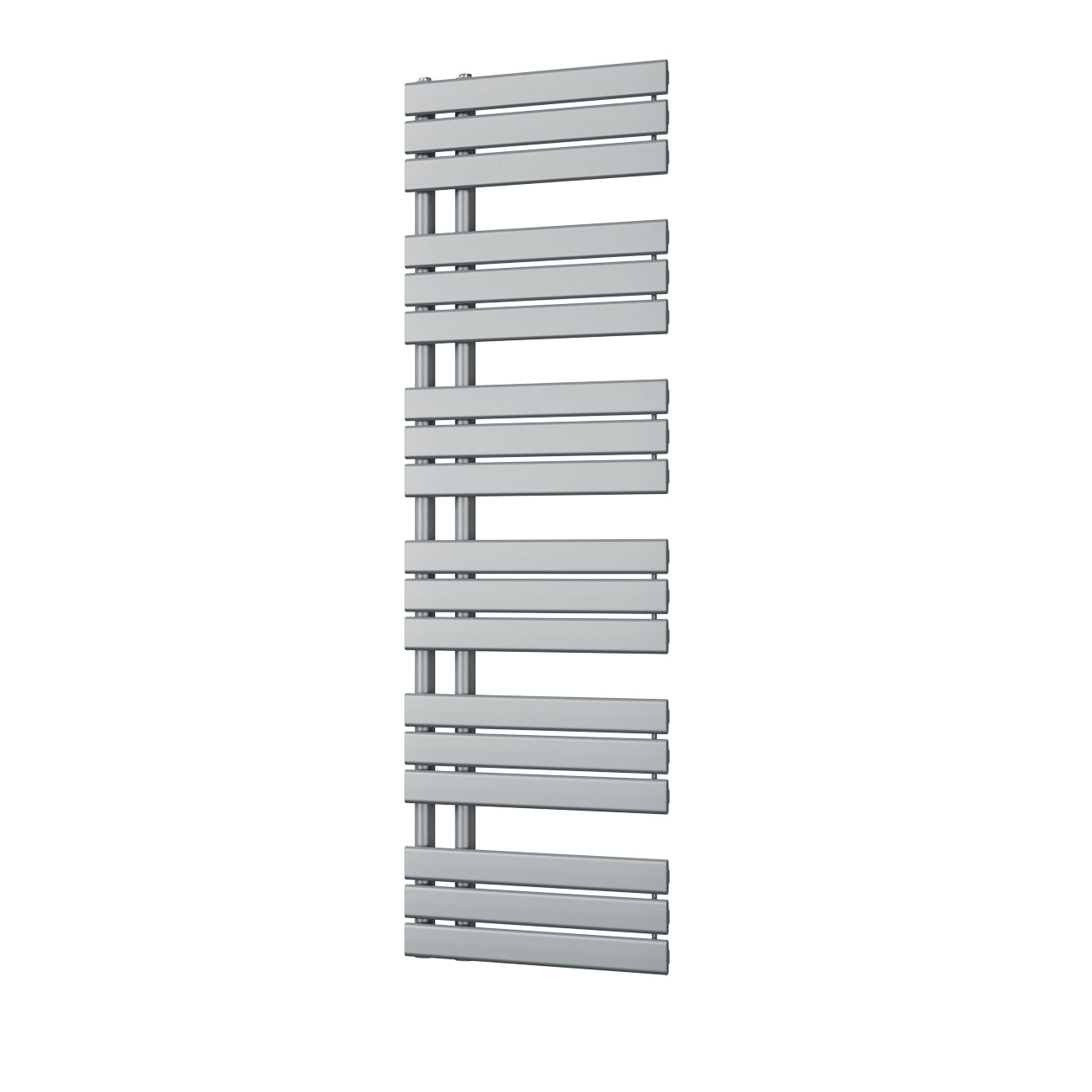 Tristan - Silver Towel Radiator - H1564mm x W500mm