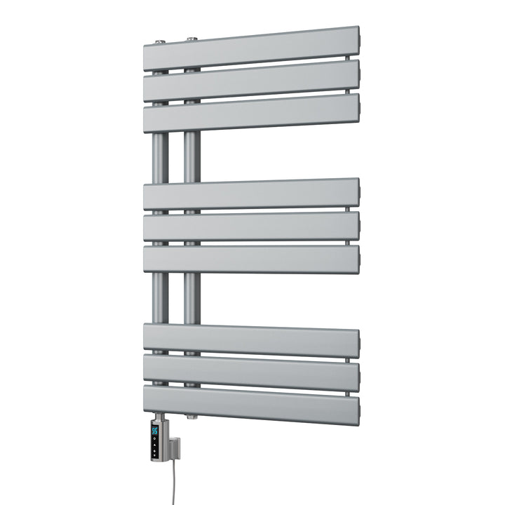 Tristan - Silver Electric Towel Rail H816mm x W500mm 400w Thermostatic WIFI