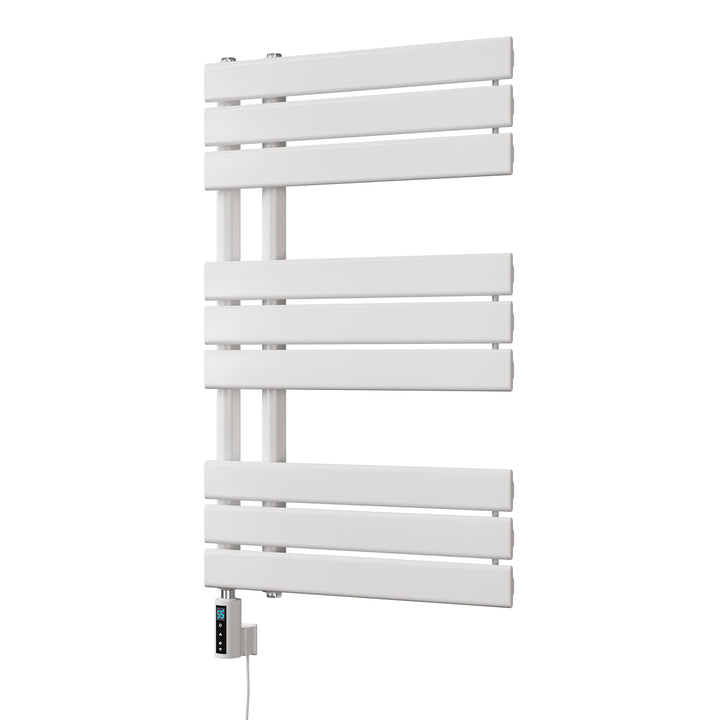Tristan - White Electric Towel Rail H816mm x W500mm 400w Thermostatic WIFI