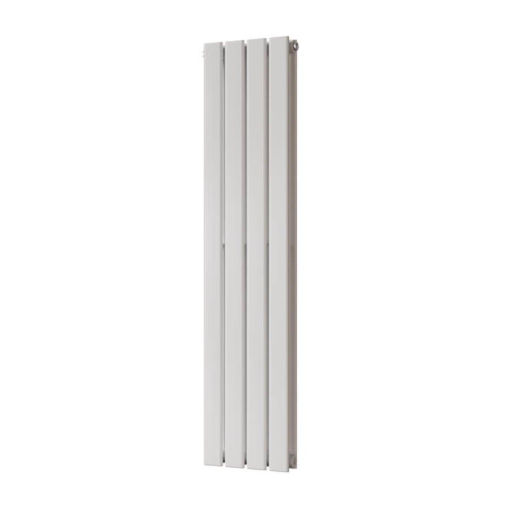 Typhoon - White Designer Radiator H1200mm x W272mm Double Panel - Feet Included