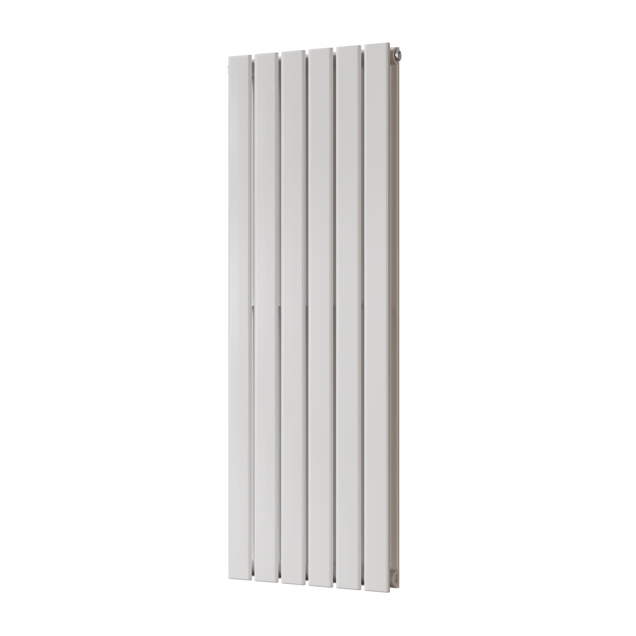 Typhoon - White Vertical Radiator H1200mm x W408mm Double Panel