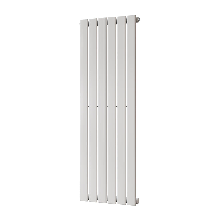 Typhoon - White Designer Radiator H1200mm x W408mm Single Panel - Feet Included