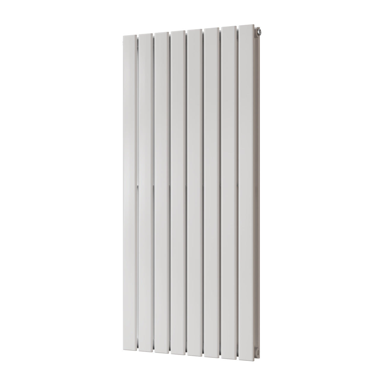 Typhoon - White Designer Radiator H1200mm x W544mm Double Panel - Feet Included