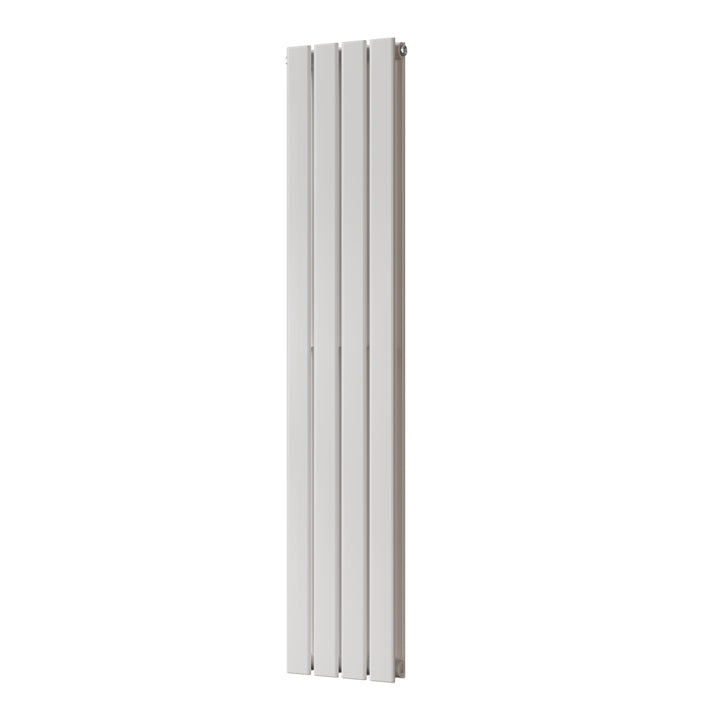 Typhoon - White Designer Radiator H1400mm x W272mm Double Panel - Feet Included