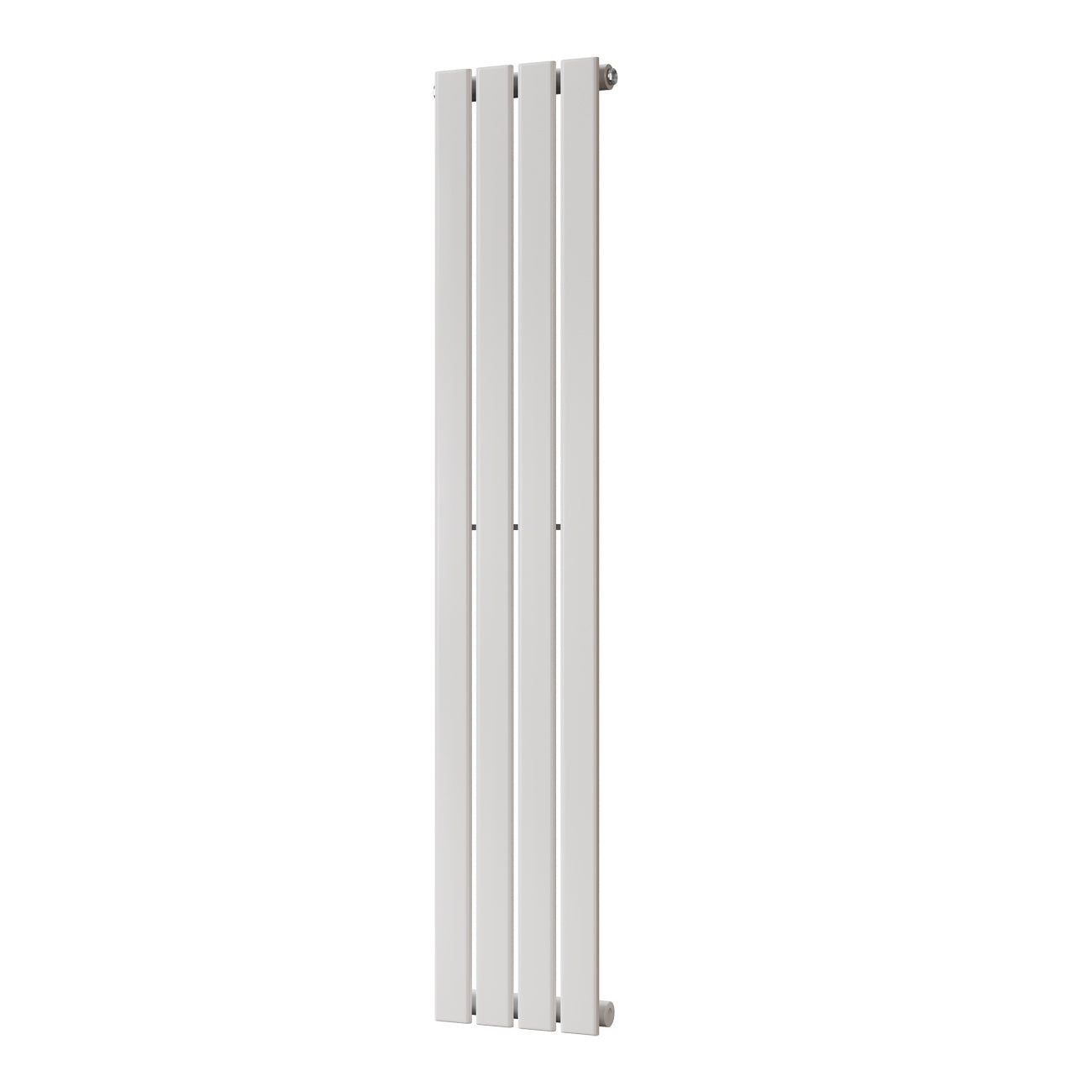 Typhoon - White Designer Radiator H1400mm x W272mm Single Panel - Feet Included