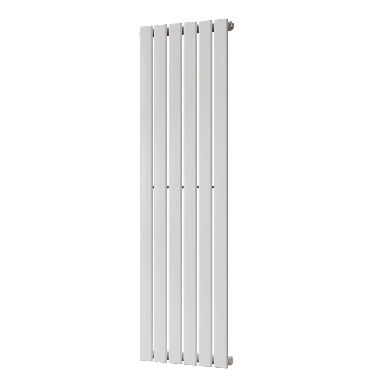 Typhoon - White Designer Radiator H1400mm x W408mm Single Panel - Feet Included