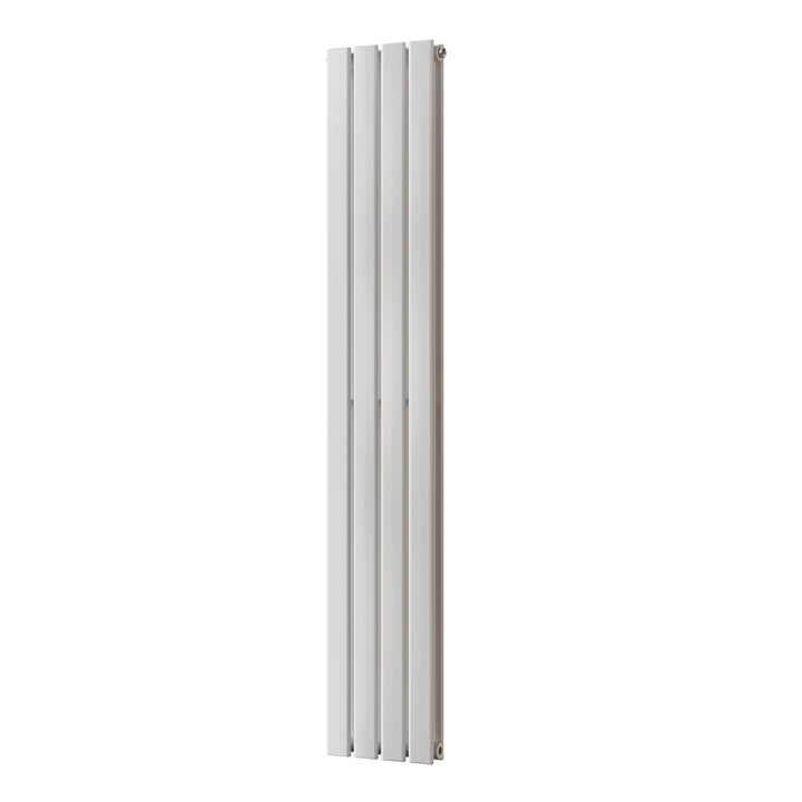 Typhoon - White Designer Radiator H1600mm x W272mm Double Panel - Feet Included